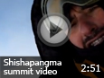 Shishapangma (8027m) summit video